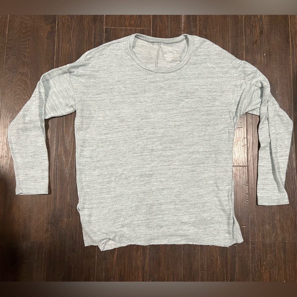 American Eagle Outfitters Light Blue Crew Neck Sweater